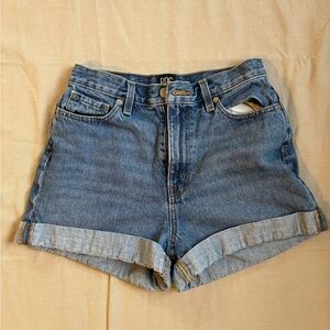 BDG Urban Outfitters Mom High-Rise Blue Jean Shorts - Size 27